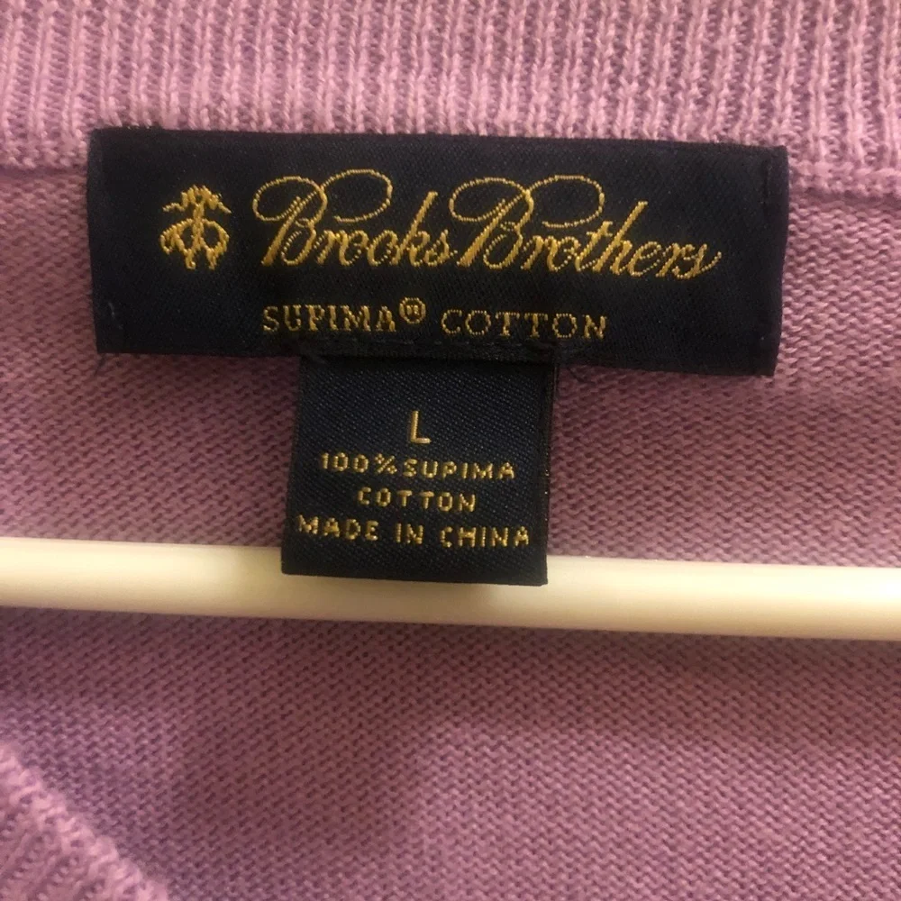 brooks brother supima cotton sweater